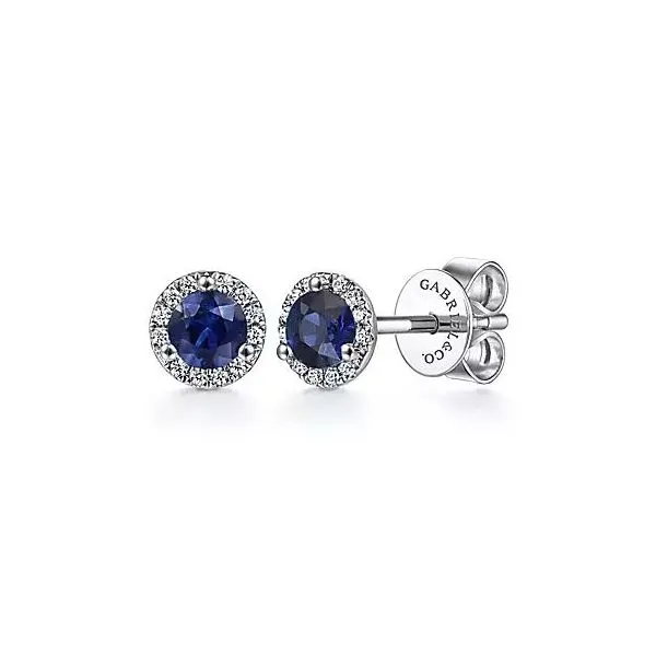Sapphire & Diamond Earrings Victoria Jewellers REGINA, SK