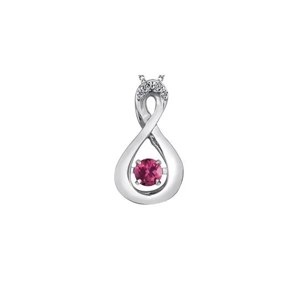 Pink Topaz and Diamond Pendant Victoria Jewellers REGINA, SK