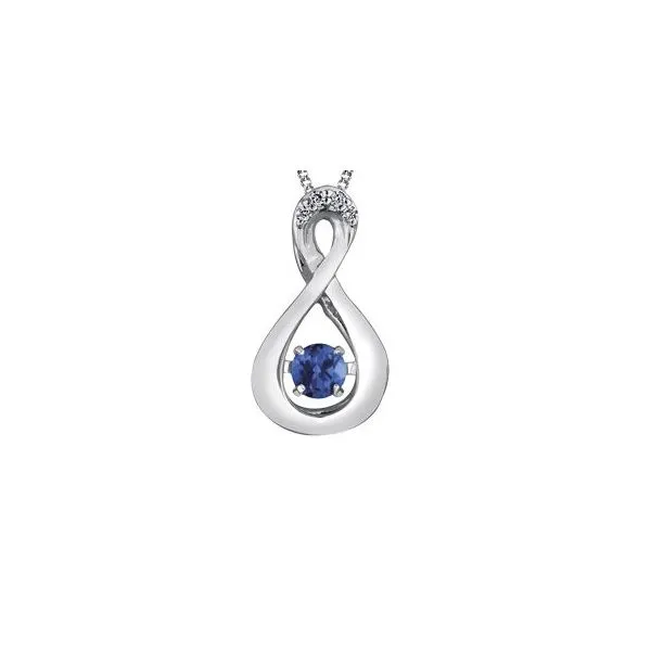 Sapphire and Diamond Pendant Victoria Jewellers REGINA, SK