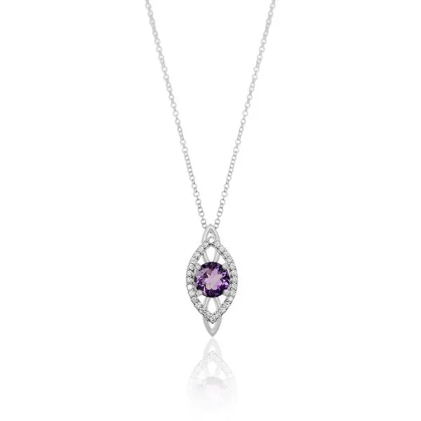 Amethyst & Diamond Pendant Victoria Jewellers REGINA, SK