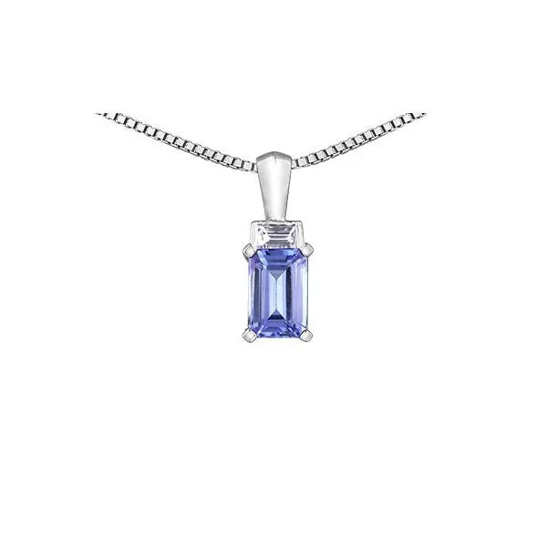 Tanzanite & Diamond Pendant Victoria Jewellers REGINA, SK