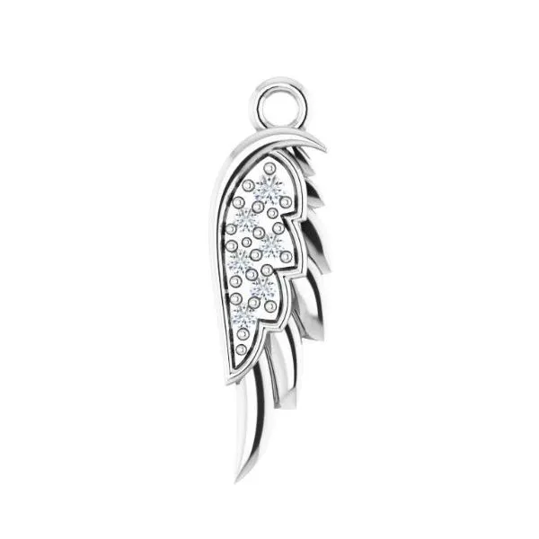 Petite Angel Wing Charm Victoria Jewellers REGINA, SK