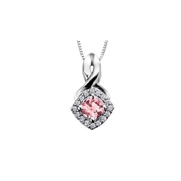 Tourmaline and Diamond Pendant Victoria Jewellers REGINA, SK