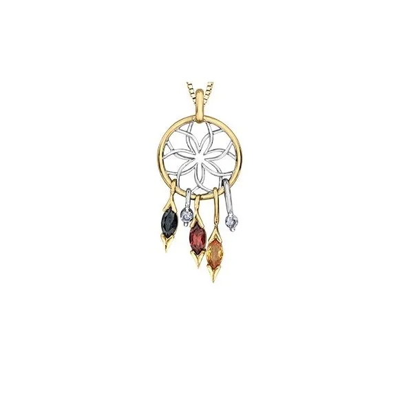 Dreamcatcher Pendant with Canadian Diamonds Victoria Jewellers REGINA, SK