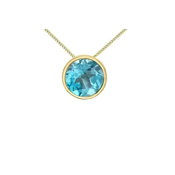 Blue Topaz Pendant Victoria Jewellers REGINA, SK