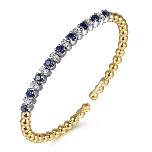 Gabriel & Co Sapphire and Diamond Bracelet Image 3 Victoria Jewellers REGINA, SK