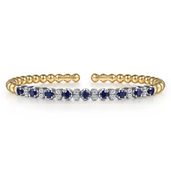Gabriel & Co Sapphire and Diamond Bracelet