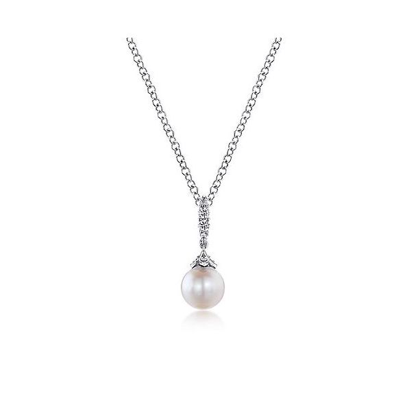 Pearl & Diamond Pendant Victoria Jewellers REGINA, SK