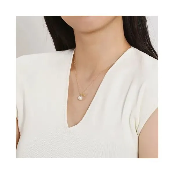 Gabriel & Co Pearl Necklace Image 2 Victoria Jewellers REGINA, SK