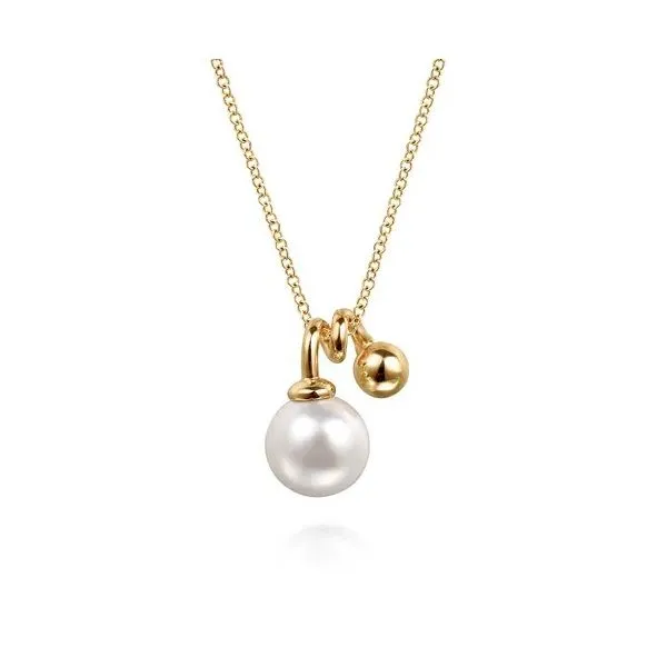 Gabriel & Co Pearl Necklace Victoria Jewellers REGINA, SK