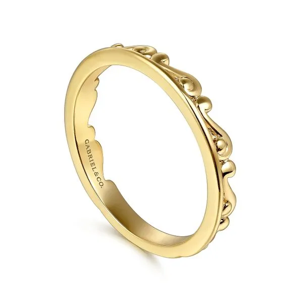 Gabriel & Co Stackable Ring Image 3 Victoria Jewellers REGINA, SK
