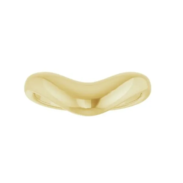 14Kt Yellow Gold Contour Band Image 2 Victoria Jewellers REGINA, SK