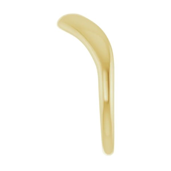 14Kt Yellow Gold Contour Band Image 2 Victoria Jewellers REGINA, SK