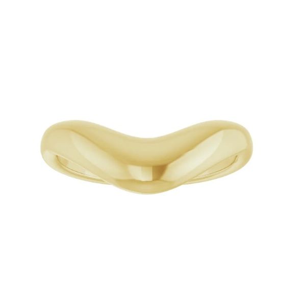 14Kt Yellow Gold Contour Band Image 3 Victoria Jewellers REGINA, SK