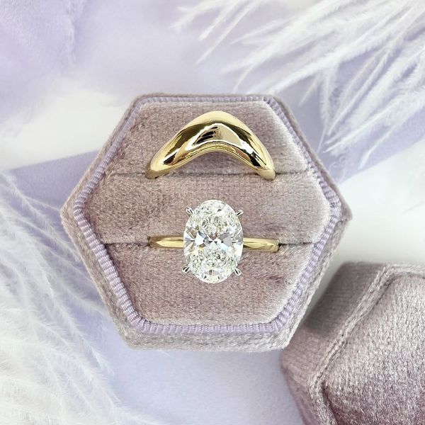 14Kt Yellow Gold Contour Band Image 4 Victoria Jewellers REGINA, SK