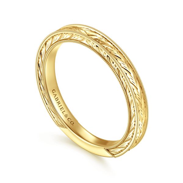14Kt Engraved Ring Victoria Jewellers REGINA, SK