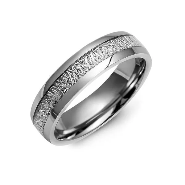 Tungsten & Meteorite Design Ring Victoria Jewellers REGINA, SK