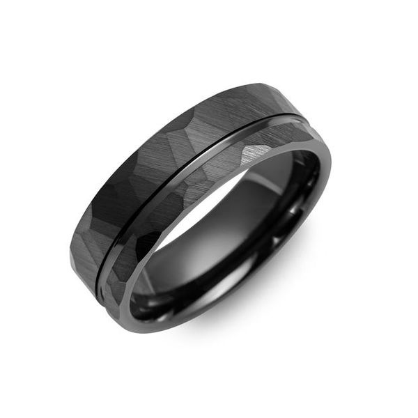 Black Ceramic Ring Victoria Jewellers REGINA, SK