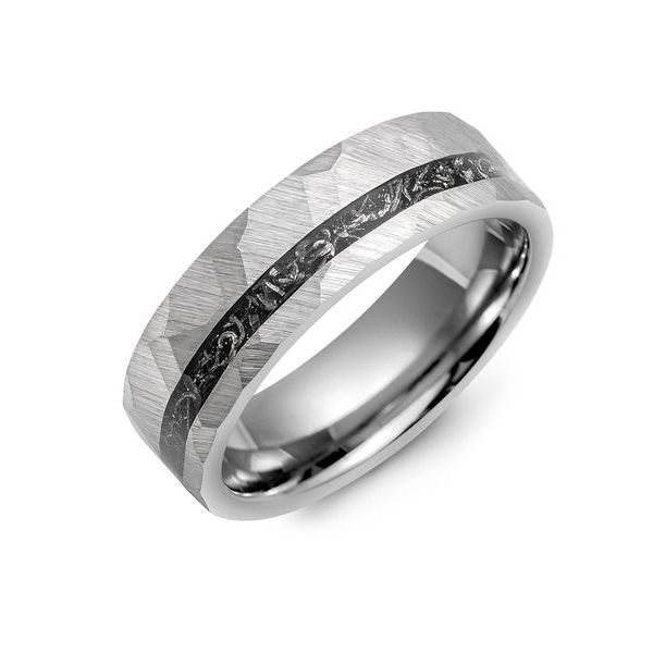 Tungsten & Meteorite Design Ring Victoria Jewellers REGINA, SK