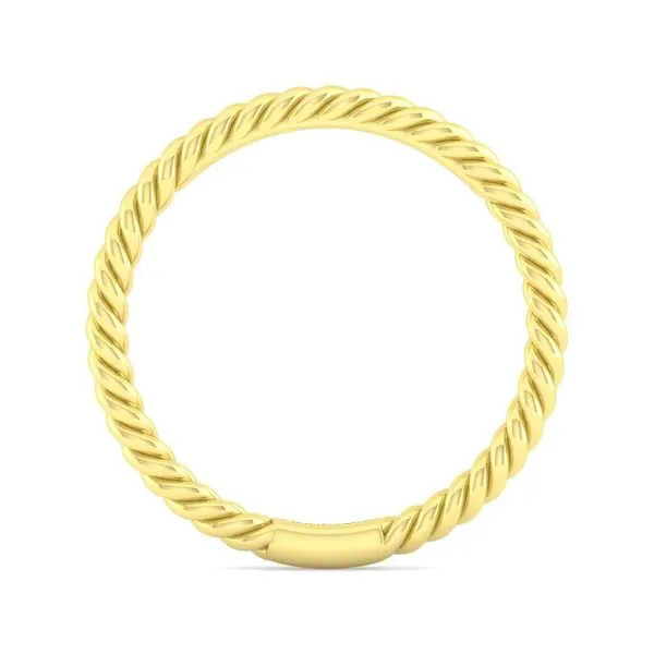 Gabriel & Co Twist Stackable Ring Image 2 Victoria Jewellers REGINA, SK
