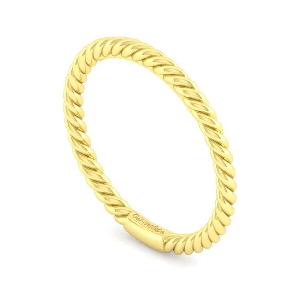 Gabriel & Co Twist Stackable Ring
