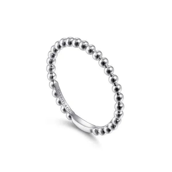 Gabriel & Co Beaded Ring Victoria Jewellers REGINA, SK