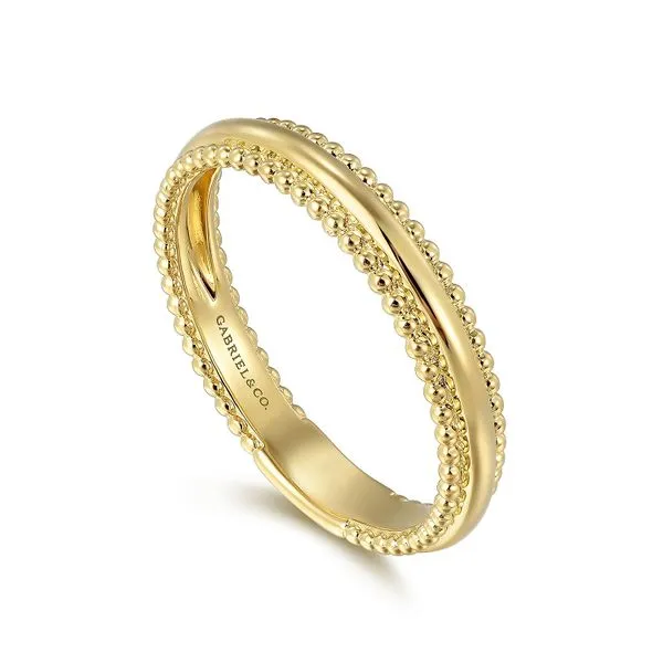 Gabriel & Co Stackable Ring Image 3 Victoria Jewellers REGINA, SK