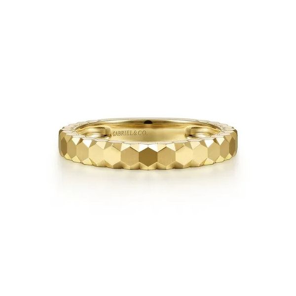 Gabriel & Co 14Kt Yellow Gold Ring Image 2 Victoria Jewellers REGINA, SK