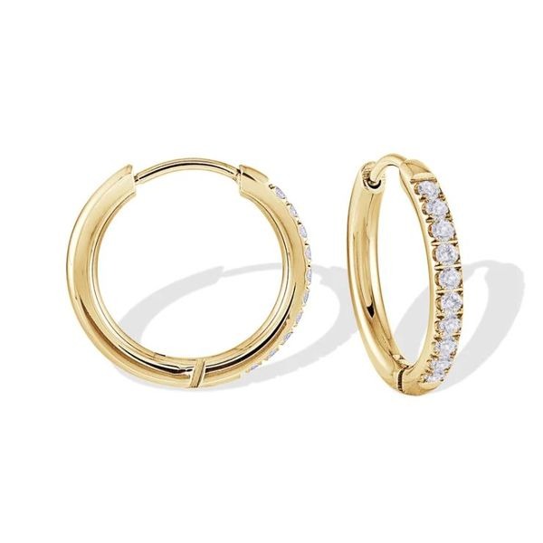 Plated Stainless Steel Hoop Earrings Victoria Jewellers REGINA, SK