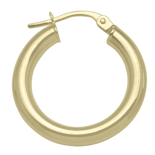 Yellow Gold Hoop Earrings Victoria Jewellers REGINA, SK