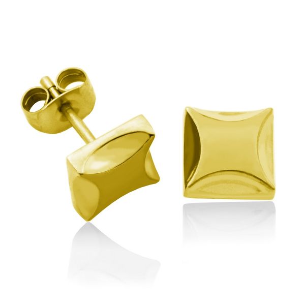 Gold Plated Stainless Steel Earrings Victoria Jewellers REGINA, SK