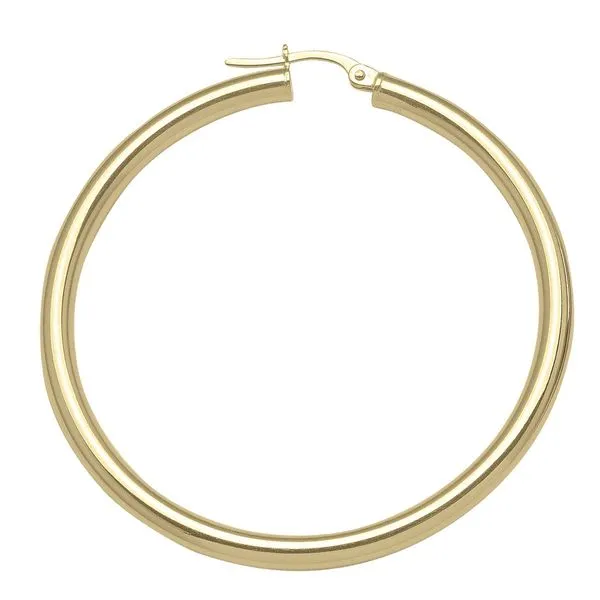 Yellow Gold Hoop Earrings Victoria Jewellers REGINA, SK