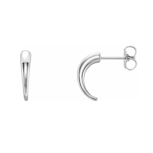 14Kt White Gold Stud Earrings Image 2 Victoria Jewellers REGINA, SK