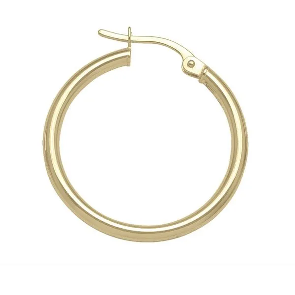 Yellow Gold Hoop Earrings Victoria Jewellers REGINA, SK