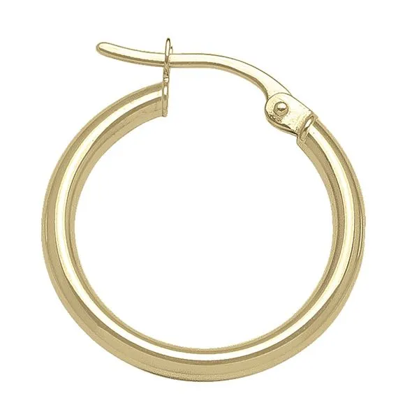 Yellow Gold Hoop Earrings Victoria Jewellers REGINA, SK