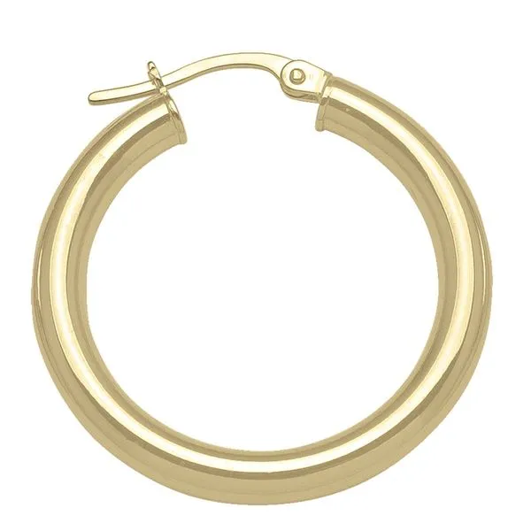 Yellow Gold Hoop Earrings Victoria Jewellers REGINA, SK