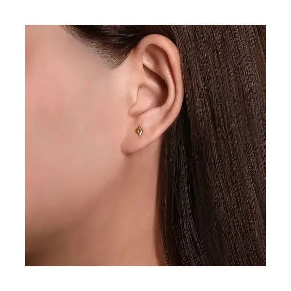 Gabriel & Co Gold Earring Image 2 Victoria Jewellers REGINA, SK