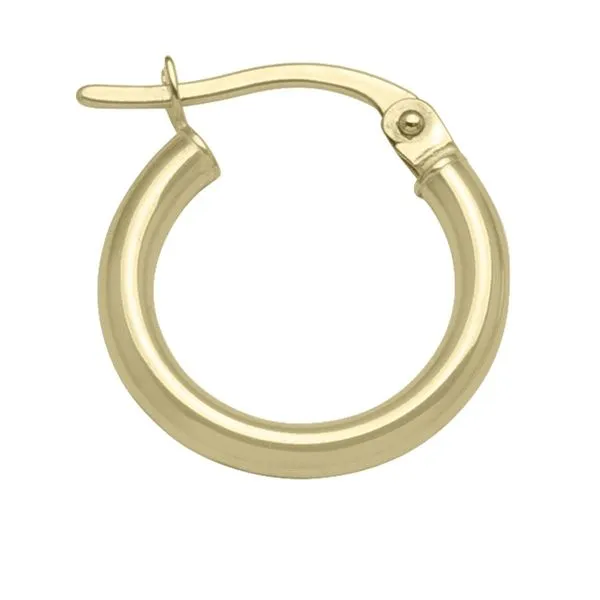 Yellow Gold Hoop Earrings Victoria Jewellers REGINA, SK