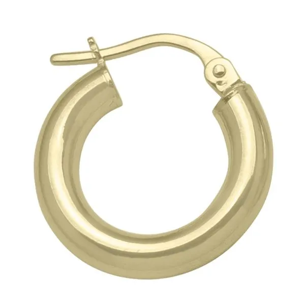 Yellow Gold Hoop Earrings Victoria Jewellers REGINA, SK