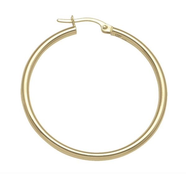 Yellow Gold Hoop Earrings Victoria Jewellers REGINA, SK