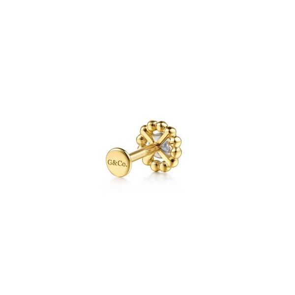 *Single* Flatback Earring Image 4 Victoria Jewellers REGINA, SK
