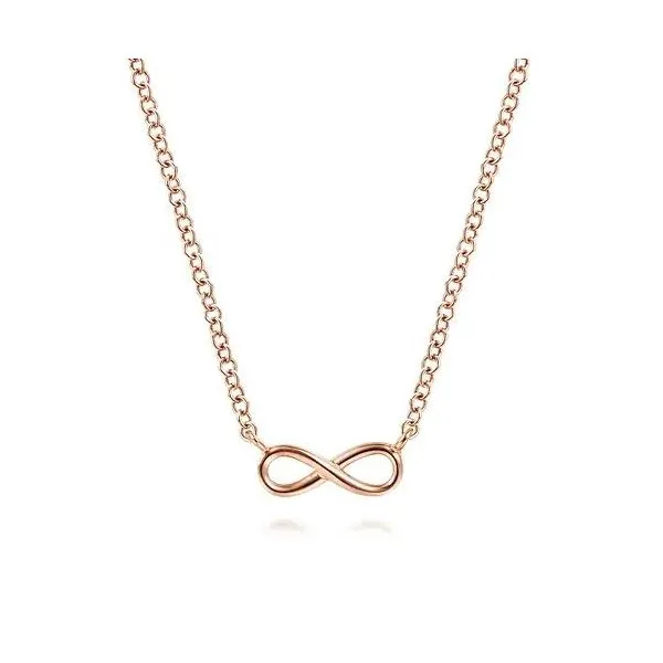 Gabriel & Co Petite Infinity Necklace Victoria Jewellers REGINA, SK