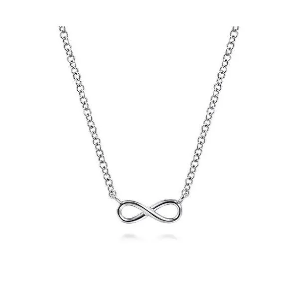 Gabriel & Co Petite Infinity Necklace Victoria Jewellers REGINA, SK