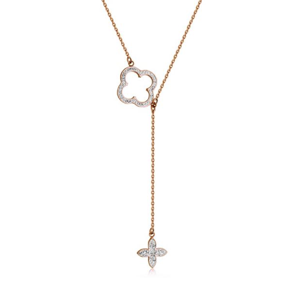 Rose plated necklace Victoria Jewellers REGINA, SK