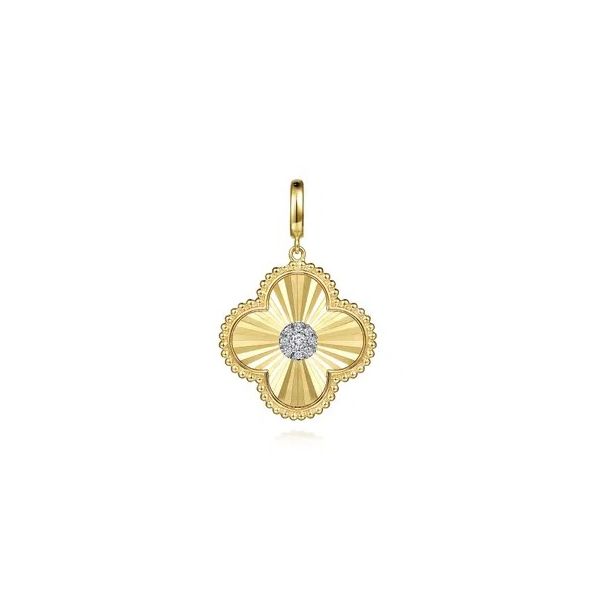 Diamond Clover Pendant Victoria Jewellers REGINA, SK