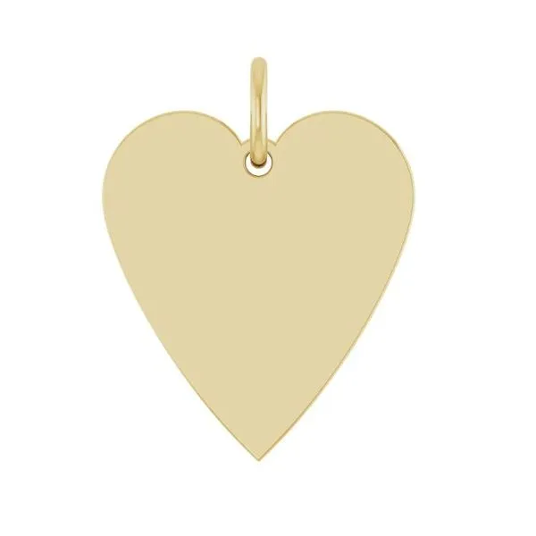 14Kt Yellow Gold Heart Pendant Victoria Jewellers REGINA, SK