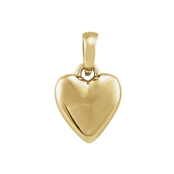 14Kt Yellow Gold Heart Pendant Victoria Jewellers REGINA, SK