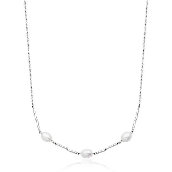 Stainless Steel Pearl Necklace Victoria Jewellers REGINA, SK