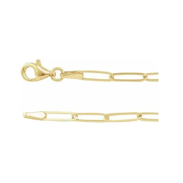 14Kt Paperclip Bracelet Victoria Jewellers REGINA, SK