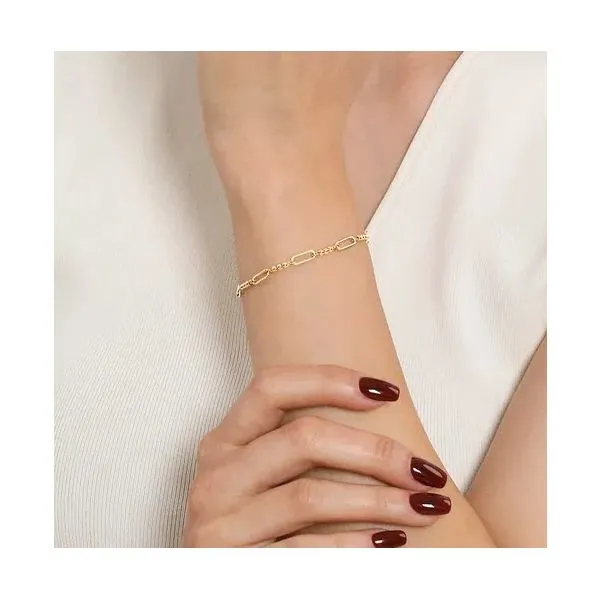 14Kt Yellow Gold Bracelet Image 2 Victoria Jewellers REGINA, SK